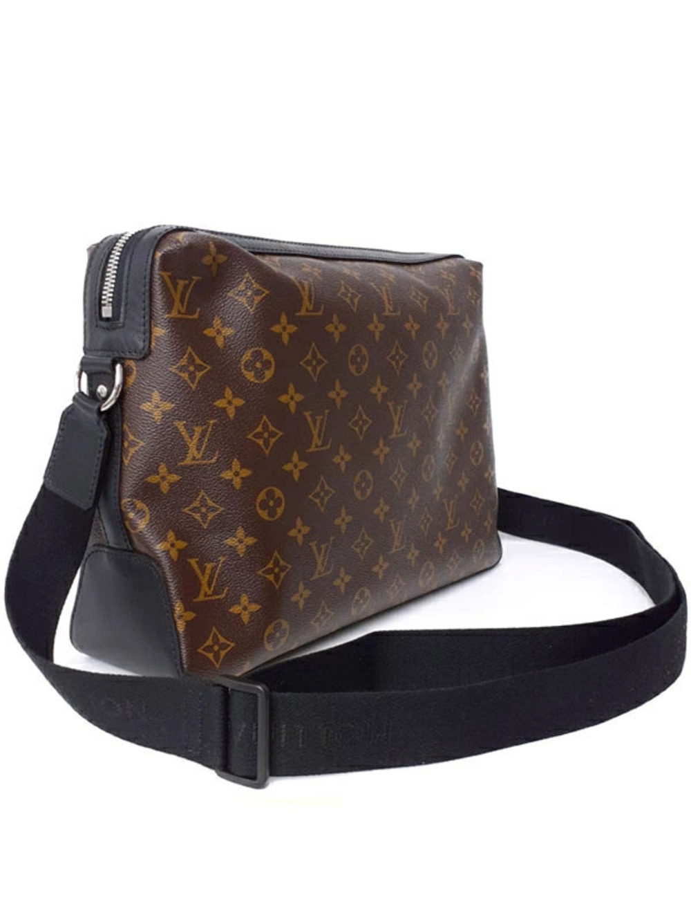 Louis Vuitton Torres Macassar Monogram Brown Bag Shoulder Brown